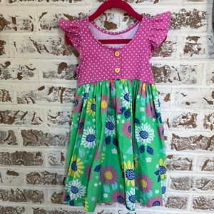 Eleanor rose floral dress